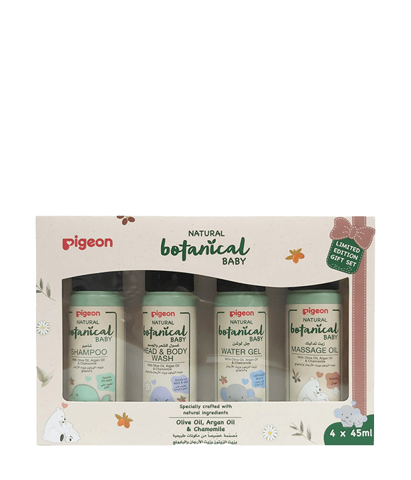 Natural Botanical Baby Travel set